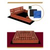 166354 sbp120set02 piaskownica drewniana premium 120 x 120 cm zestaw M0