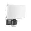 TOS LED 30W zahradní reflektor s PIR čidlem pohybu, 2200lm, IP65, 4000K, PC, šedý