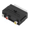 SCART s 3 RCA a přepínačem adaptéru
