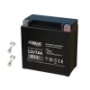 Motocyklová baterie 12V 7Ah XTREME pravý +