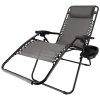 Skládací lehátko, vícepolohové DEDRA N1027 ZERO GRAVITY, rozměry 157x65x107 cm