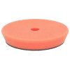 Polerovací houba s suchým zipem tvrdá (oranžová) DEDRA 08T814, průměr 125 mm, tloušťka 25 mm