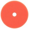 Polerovací houba s suchým zipem tvrdá (oranžová) DEDRA 08T814, průměr 125 mm, tloušťka 25 mm