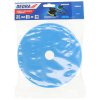 Měkká lešticí houba s suchým zipem (modrá) DEDRA 08T823, průměr 150 mm, tloušťka 25 mm