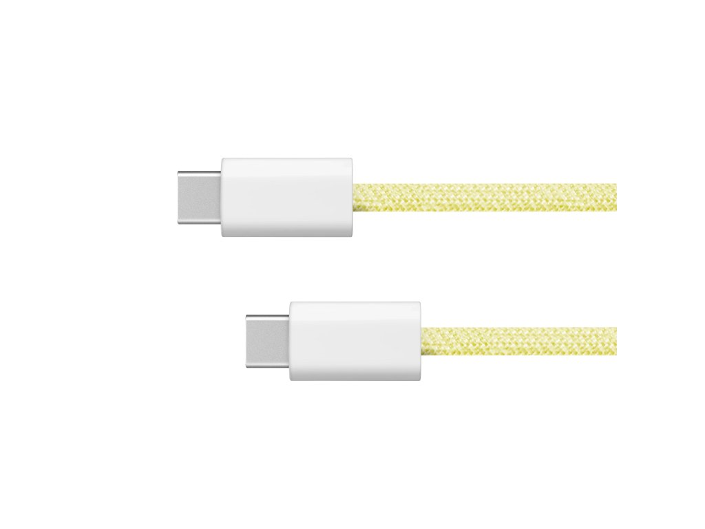 USB Type-C to USB Type-C kabel 60 W 1,5 m žuti Kruger&Matz Basic