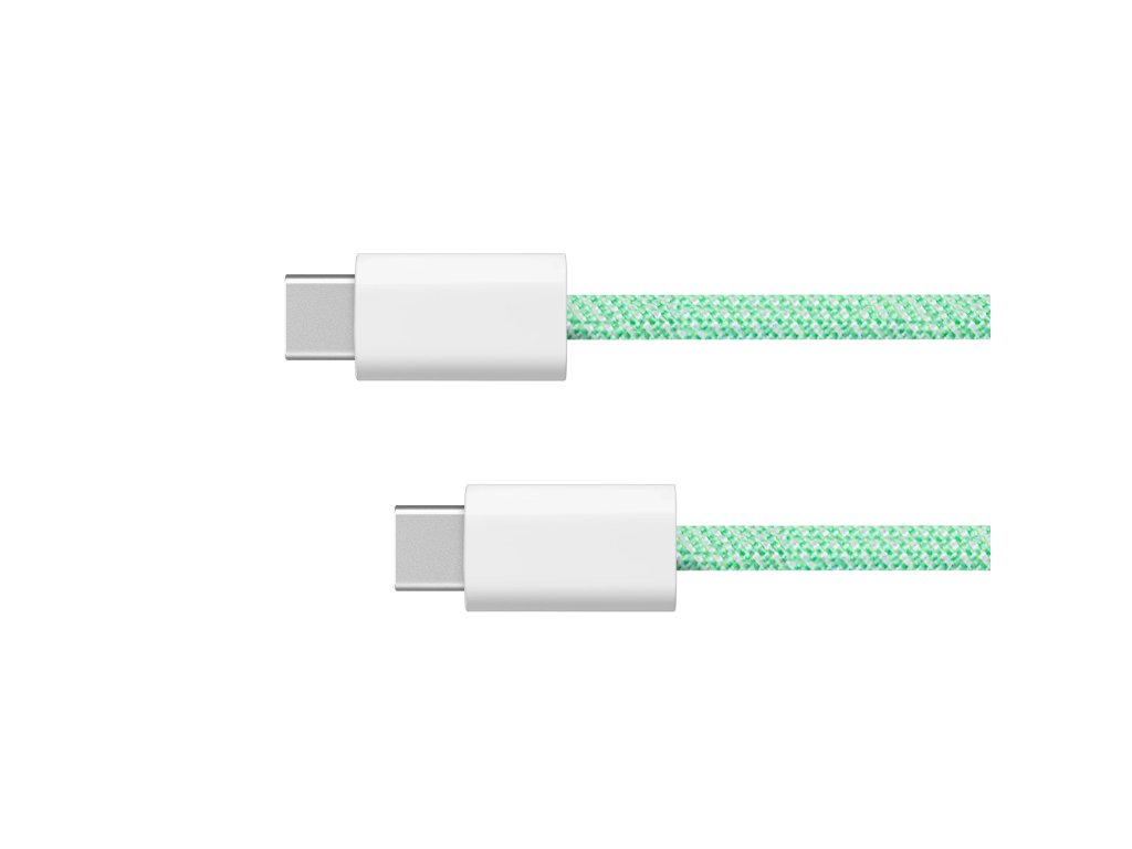 USB Type-C na USB Type-C kabel 100 W 1 m zeleni Kruger&Matz Basic