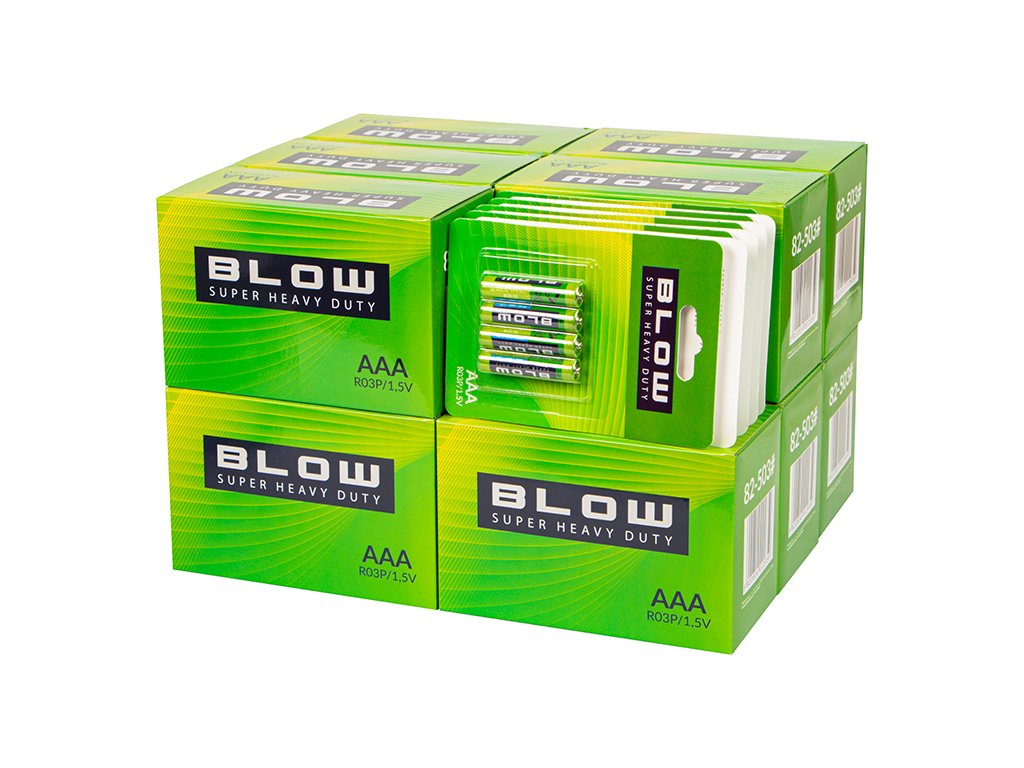 BATERIJA BLOW SUPER HEAVY DUTY AAA karton BLISTER