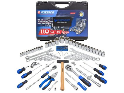 Set alata 110 kom 1/4" i 1/2"