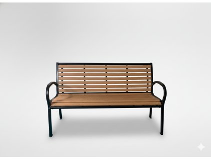 VRTNA KLUPA 125 x 60 x 80 CM SMEĐA *0865