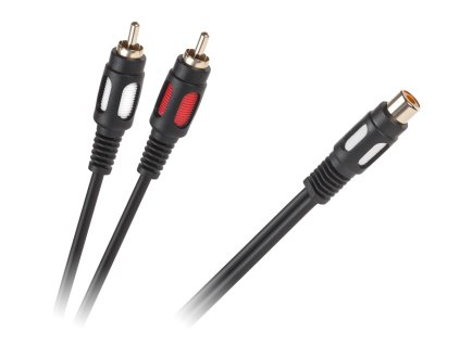 kabel 1rca gniazdo 2 wtyki rca 25cm bd581eb4ddb14220b704ed39be87e409 8f777534