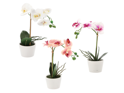 UMJETNA BLADE - ORHIDEJA MIX 3 BOJE 30 CM 1 kom