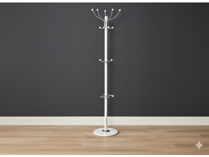 Stalak za odjeću Kazer 178 cm bijeli *5349