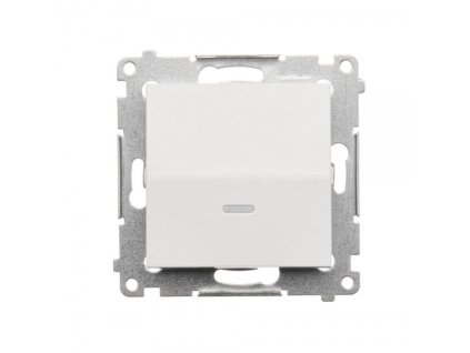 Prekidač Simon 54 premium br.1 LED osvjetljenje, modul bijeli
