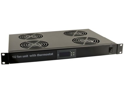 RAWP-1R - Panel s 4 ventilatora s termostatom RACK 1U - Pulsar