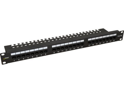 RP-U24V5 - Patch panel 24 porti / UTP / Cat5e - Pulsar