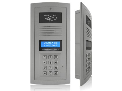 OP-SL255R-P - Digitalni panel za domofon s RFID čitačem, siva boja - Elfon