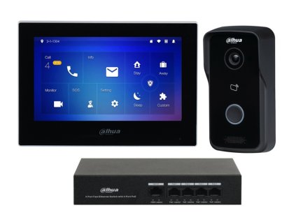KTP03 - IP videointerfon za 1 domaćinstvo, HD, PoE, Villa - Dahua