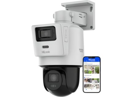 large ptz d4 kamera obrotowa ip tandemvu 4mpx 4mpx 2 8mm 8mm smart hybrid light hilook by hikvision 5905172116991
