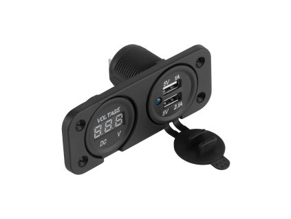 ladowarka samochodowa 2xusb 3100 ma z miernikiem napiecia f639e763b8bf4e8a9d289cea215c5fa2 c477146f