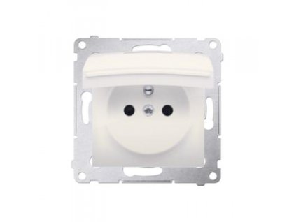 Utičnica 250 V Simon 54 premium IP44 s kapicama modul bež