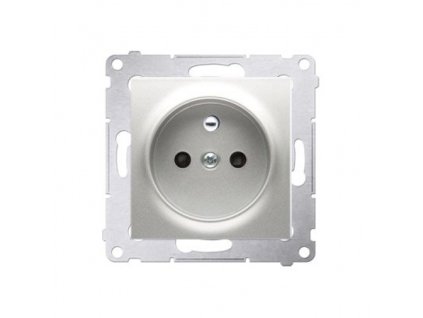 Utičnica 250 V Simon 54 premium s preklopkama modul srebrna