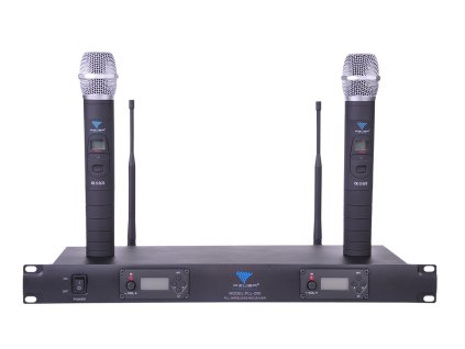 mikrofon pll 200 uhf 2 kanaly 2 mikrofony do reki da18b215fdf54a31bb4941a3d4081f4e 595bde8c