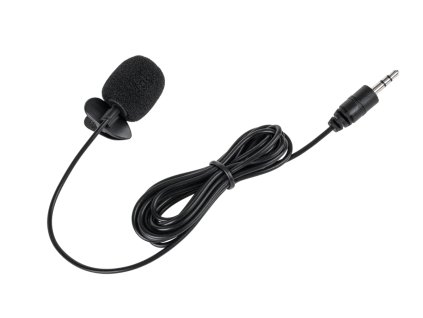 Kablirani lavalier mikrofon JACK 3,5mm 2m MIK0039