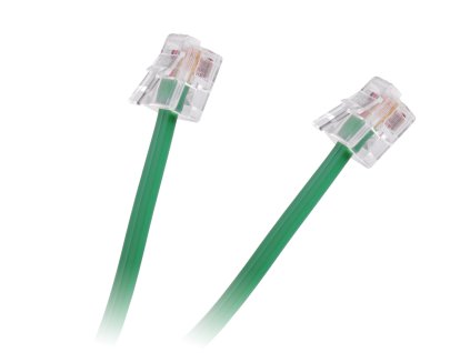 Zeleni telefonski kabel 2m TEL0033D-2