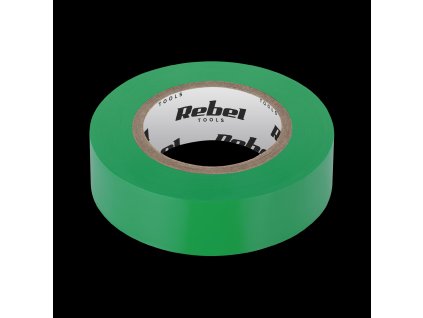 Izolacijska traka REBEL (0,13 mm x 19 mm x 10 yd) zelena