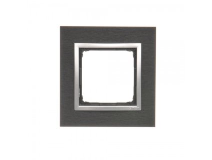 Jednostruki metalni okvir Simon 54 nature inox yin