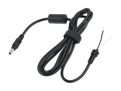 QUER Konektor s kabelom 4,75+4,2/1,6 (18,5V/3,5A) crni KOM0252