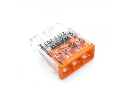 Kutijasta stezaljka 3 x 0,5-2,5 WAGO