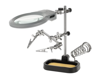 Treća ruka s lupom Profesional NAR0150