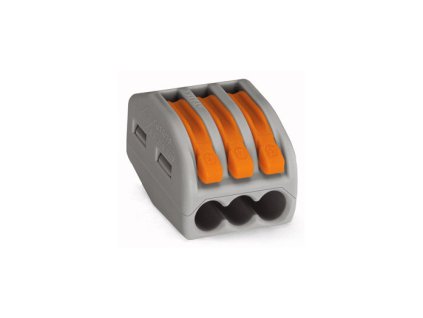 Univerzálny konektor 3 x 4 mm 222-413 WAGO