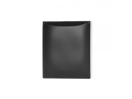 Utičnica IP44 250 V Simon Aquaclick četverostruka crna mat