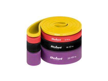 zestaw gum do cwiczen lateksowy power band pls 2 4 45 kg 4 gumy rebel active 1beaf21ce07740b891319472d8b18067 83925440