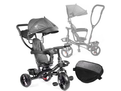 Rowerek trojkolowy Trike Fix Lite szary 134823