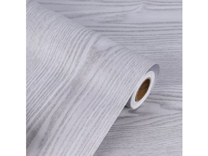 Folia rolka samoprzylepna dab srebrno szary 1 22x50 98980%282%29