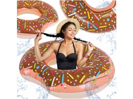 Kolko do plywania kolo dmuchane BESTWAY 36188 donut brazowe 107cm 167700