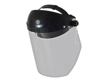 pol pl Oslona twarzy z poliweglanu z daszkiem przylbica PCV DEDRA BHST04 dlugosc 24cm 26523 1