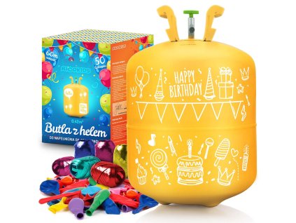 Helij za balone 0,42 m3