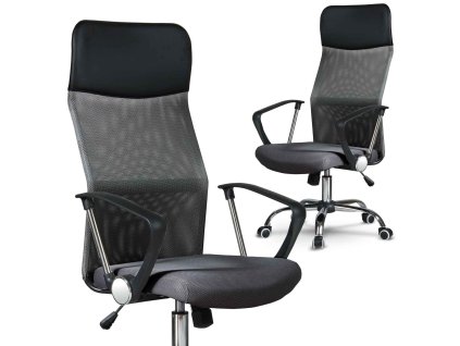 Kancelárska stolička Sydney tmavosivá