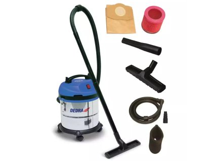 Priemyselný vysávač pre vysávanie na sucho-mokro motor 1200W 20L DED6598