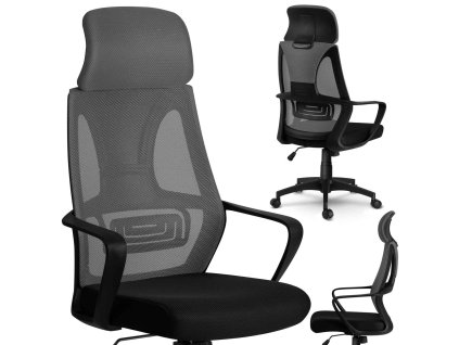 fotel biurowy z mikrosiatka p 16258