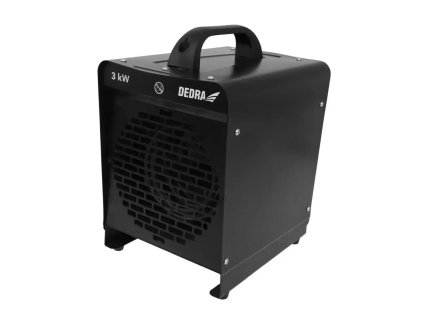 Elektricky ohrievač vzduchu 5kW 400V DED9922A (Farba čierna)