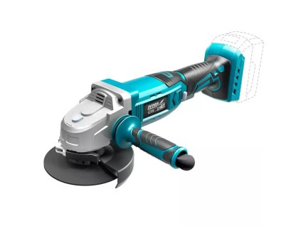 Baterijska kutna brusilica, duga 18 V, DEDRA SAS+ALL DED7051 125 mm, 8500 o/min DED7051