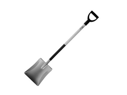 Lopata za pijesak s metalnom drškom i plastičnom ručkom 80B010