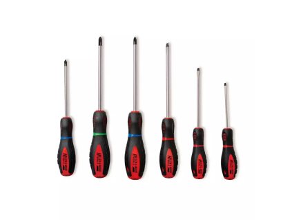 Set odvijača 6 kom, čelik S2 17W092