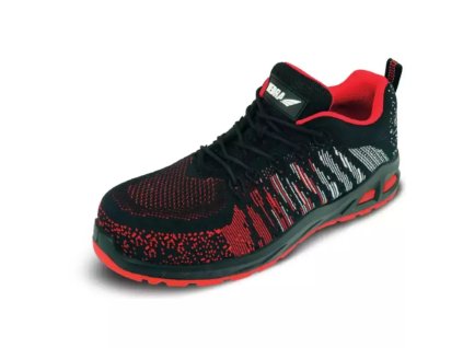 Radne cipele M4VK, S1P SRC BH9M4VK-39 (Farba Červená čierna, Veľkosť 39)