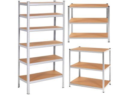 93213 ha5213 regal 225 x 110 x 50 cm 6 polek M0